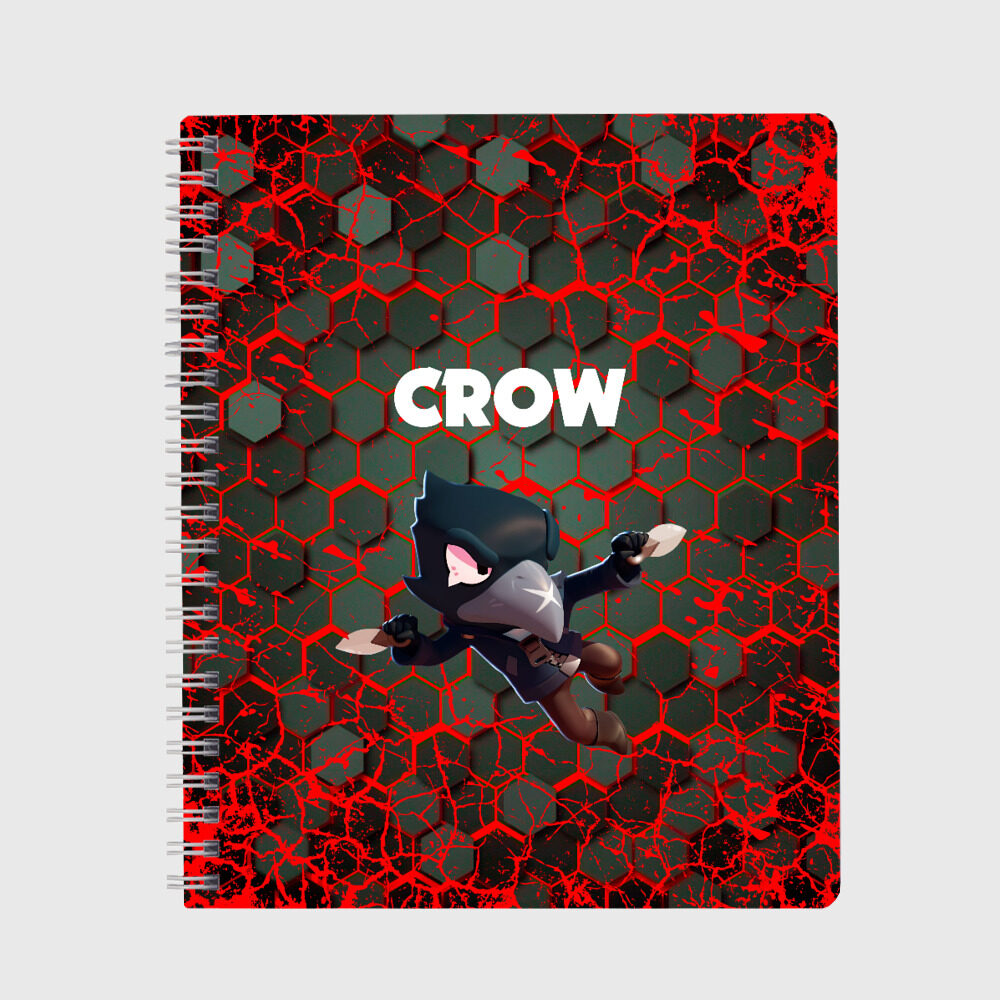 Тетрадь BRAWL STARS CROW фото