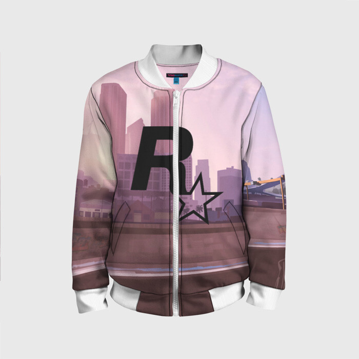 Детский бомбер 3D ROCKSTAR фото