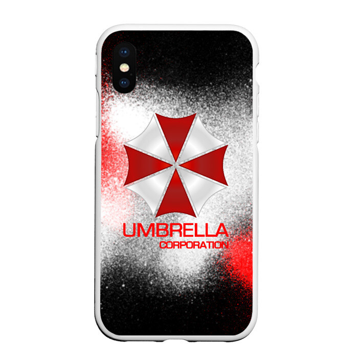 Чехол для iPhone XS Max матовый UMBRELLA CORP фото