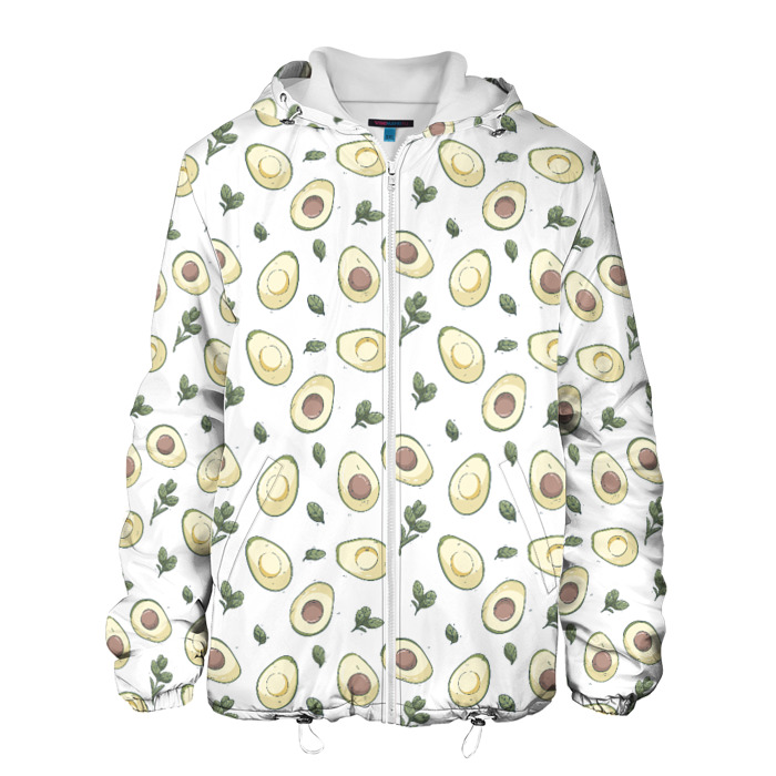 Мужская куртка 3D АВОКАДО фото