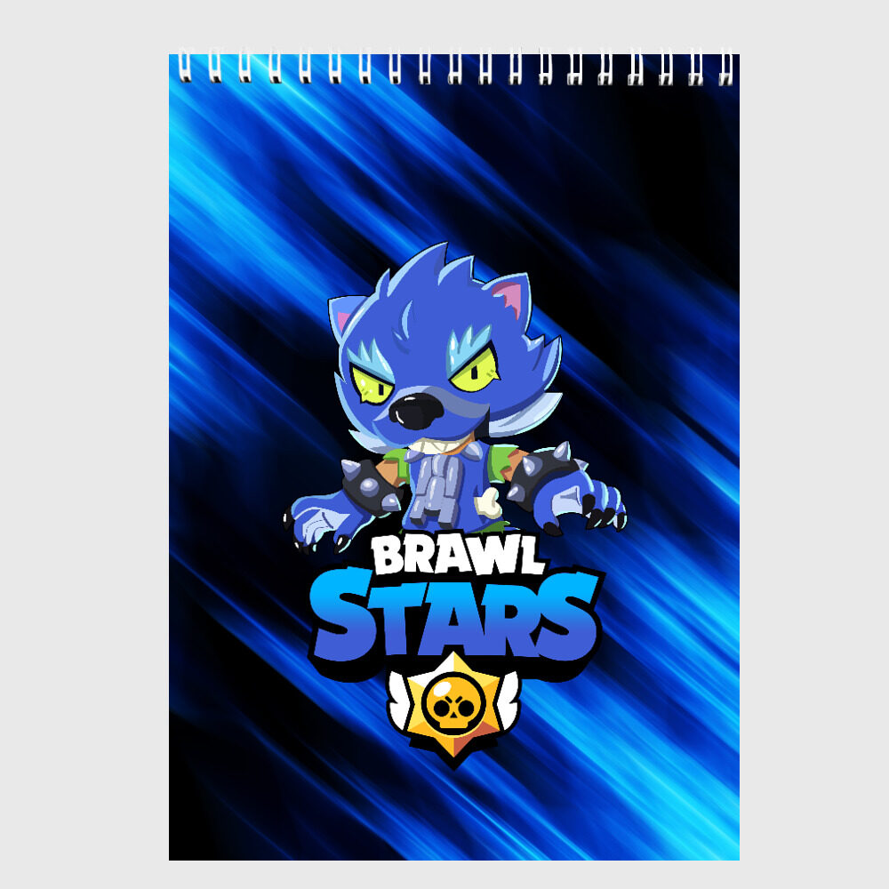 Скетчбук BRAWL STARS LEON фото