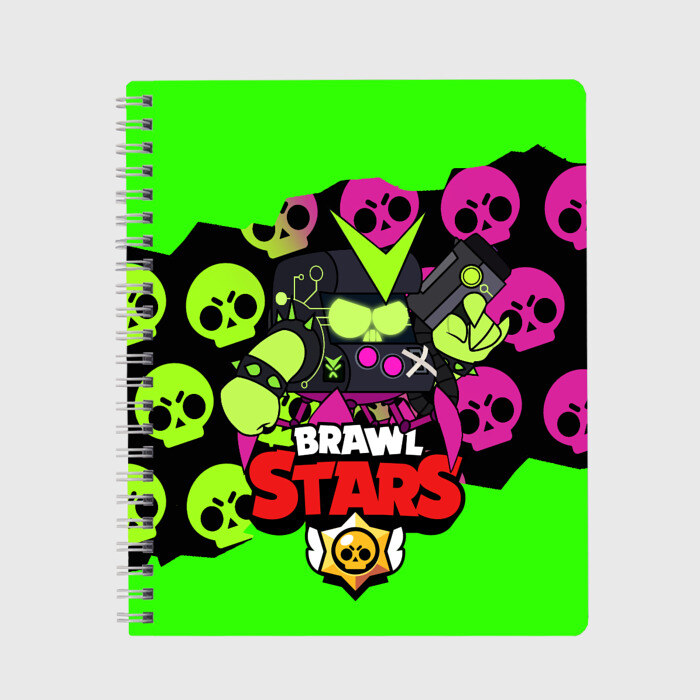 Тетрадь BRAWL STARS VIRUS 8-BIT фото