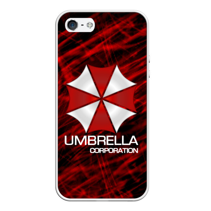 Чехол для iPhone 5/5S матовый UMBRELLA CORP фото