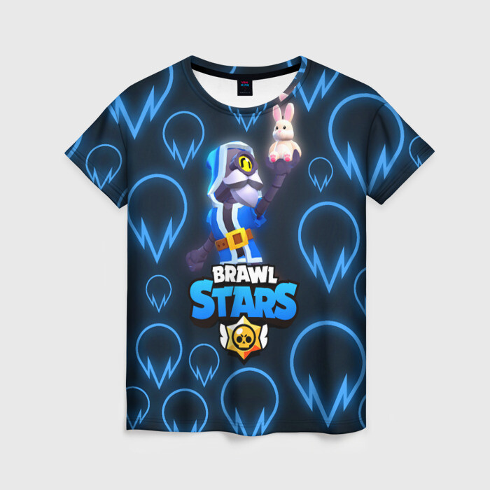 Женская футболка 3D Brawl Stars Wizard Barley фото