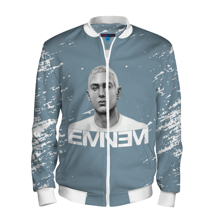 Мужской бомбер 3D EMINEM. фото