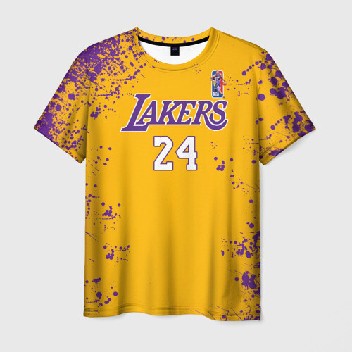 Мужская футболка 3D KOBE BRYANT. фото