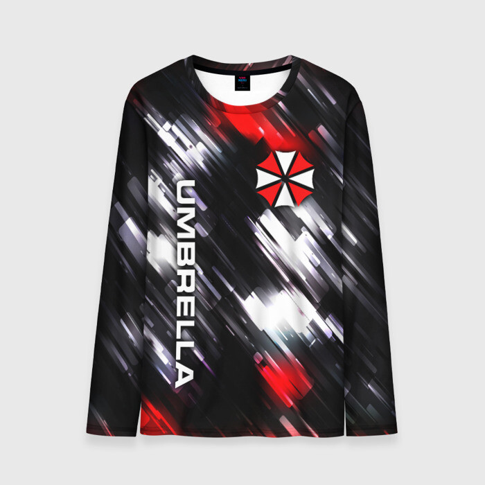 Мужской лонгслив 3D UMBRELLA CORPORATION. фото