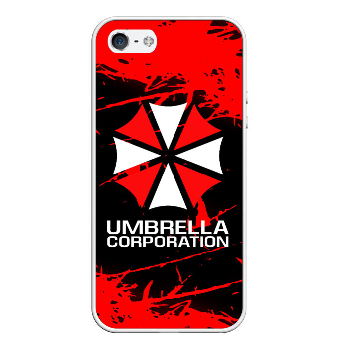 Чехол для iPhone 5/5S матовый UMBRELLA CORPORATION фото