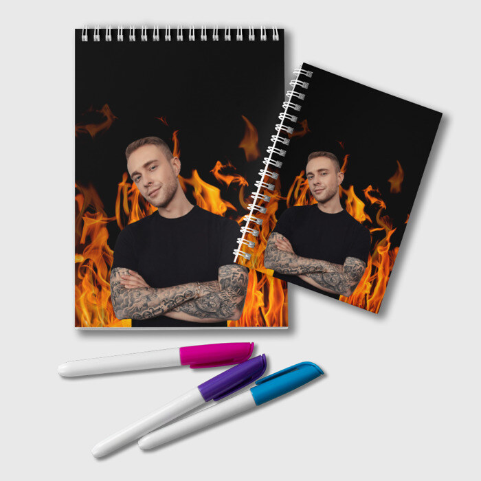 Блокнот Егор Крид фото