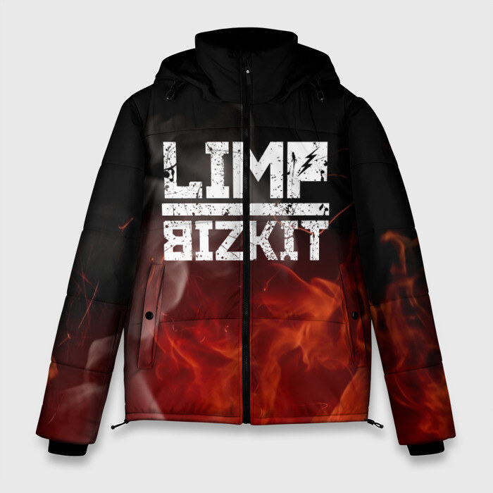 Мужская зимняя куртка 3D LIMP BIZKIT фото