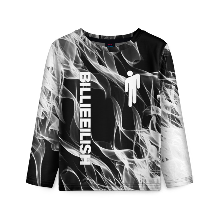 Детский лонгслив 3D BILLIE EILISH фото