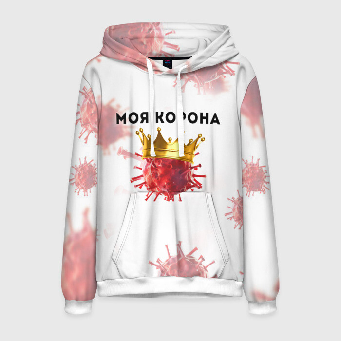 Мужская толстовка 3D Моя корона фото