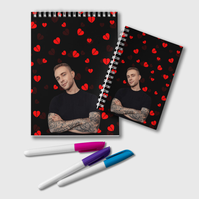 Блокнот Егор Крид фото