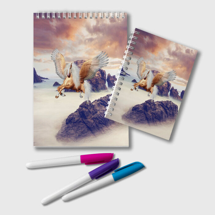 Блокнот Sea Sunset Horse фото