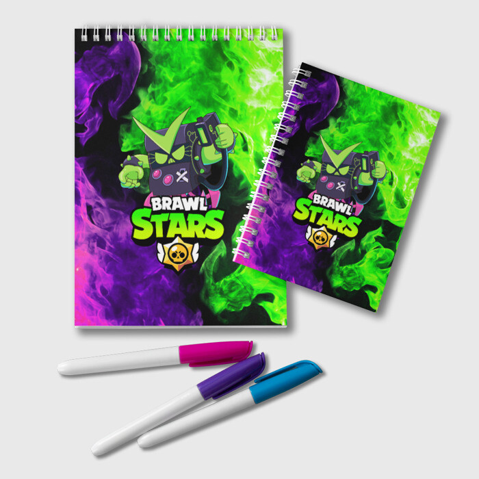 Блокнот BRAWL STARS VIRUS 8-BIT фото