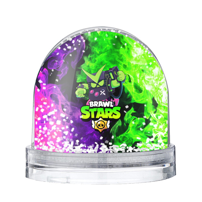 Снежный шар BRAWL STARS VIRUS 8-BIT | БРАВЛ СТАРС (Z) фото