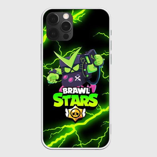 Чехол для iPhone 12 Pro Max BRAWL STARS VIRUS 8-BIT фото