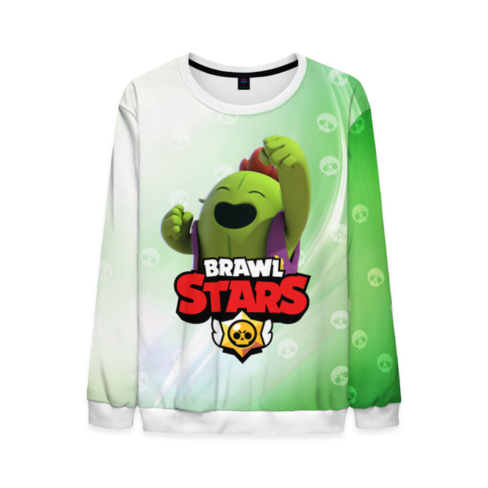 Мужской свитшот 3D spike brawl stars фото