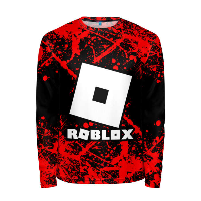 Мужской лонгслив 3D Roblox. фото