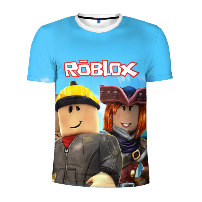 Мужская футболка 3D спортивная ROBLOX фото