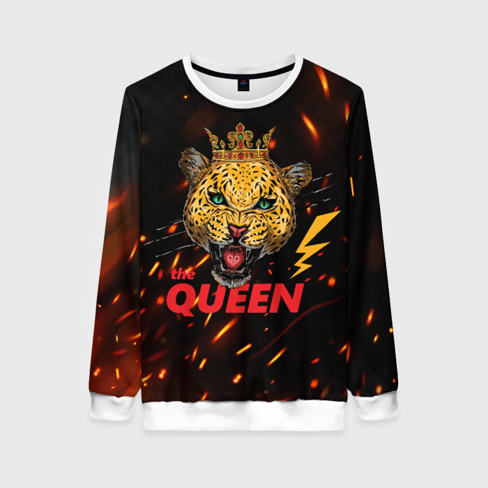 Женский свитшот 3D the Queen фото