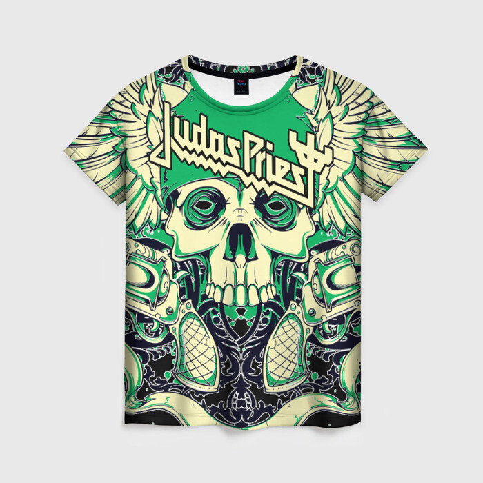 Женская футболка 3D Judas Priest фото