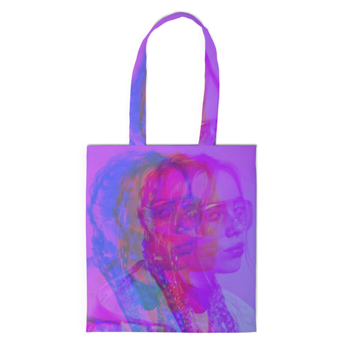 Шоппер 3D Billie Glitch Пастель  фото