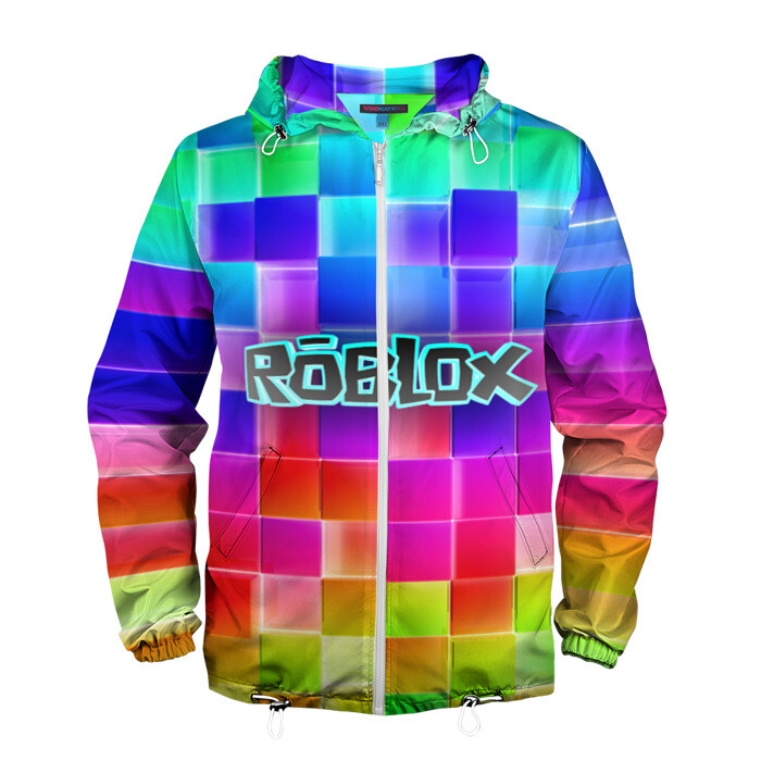 Мужская ветровка 3D Роблокс фото