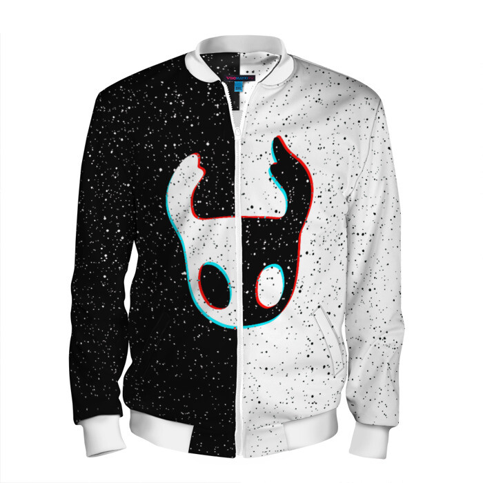 Мужской бомбер 3D Hollow Knight  фото