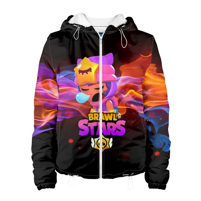 Женская куртка 3D BRAWL STARS SANDY фото