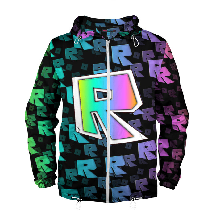 Мужская ветровка 3D ROBLOX фото