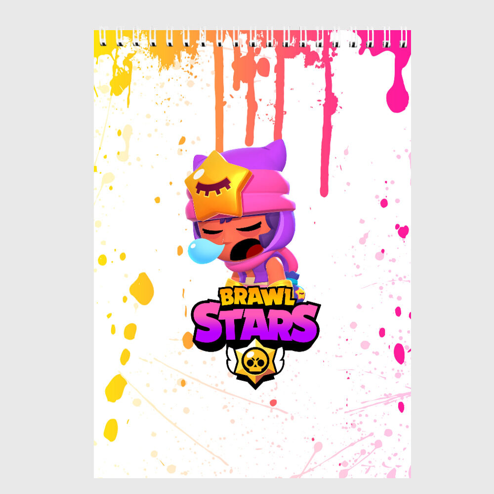 Скетчбук BRAWL STARS SANDY фото
