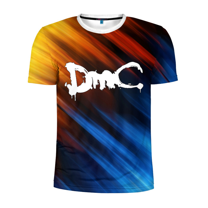 Мужская футболка 3D спортивная DEVIL MAY CRY (DMC) фото