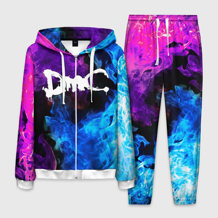 Мужской костюм 3D DEVIL MAY CRY (DMC) фото