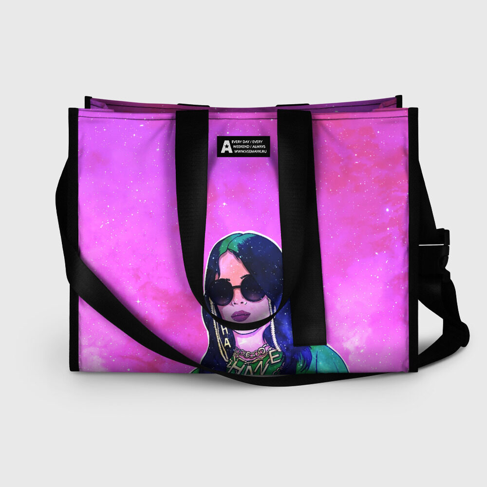 Сумка-шоппер 3D БИЛЛИ АЙЛИШ фото