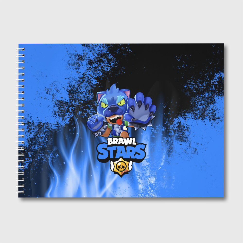 Альбом для рисования Brawl Stars LEON фото