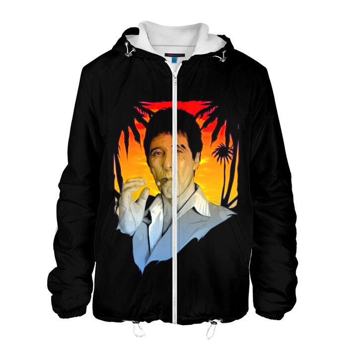 Мужская куртка 3D Тони Монтана фото