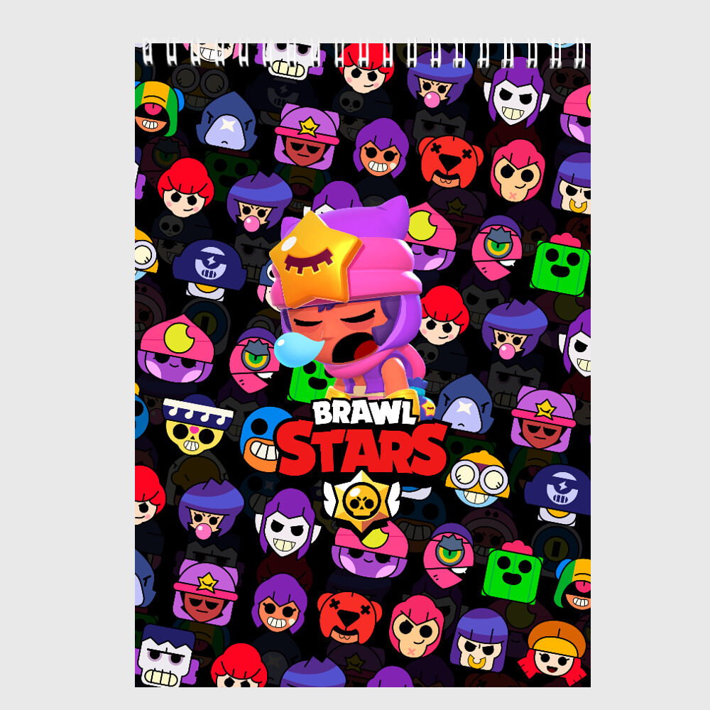 Скетчбук BRAWL STARS SANDY фото