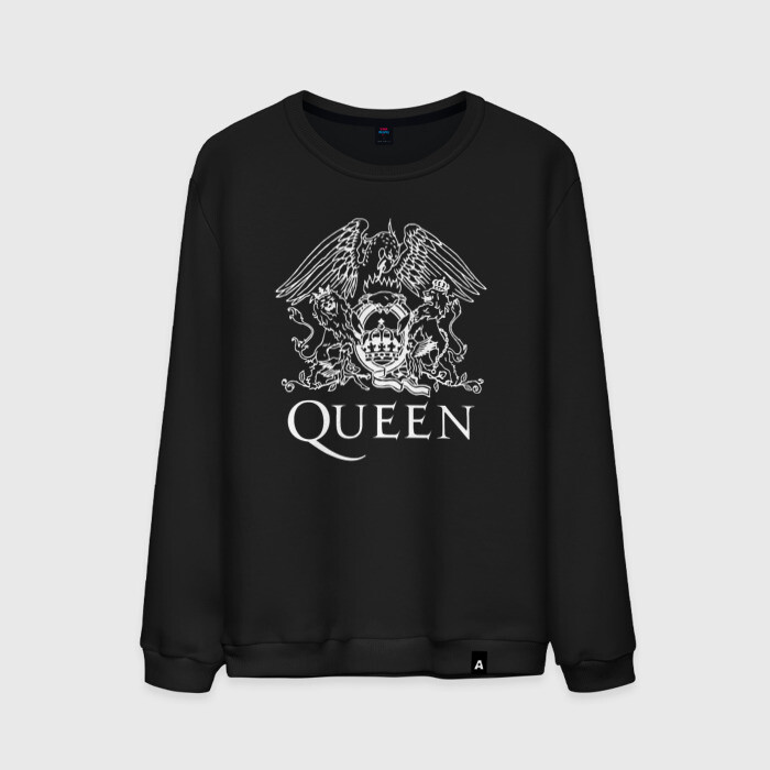 Мужской свитшот хлопок QUEEN | Фредди Меркьюри фото