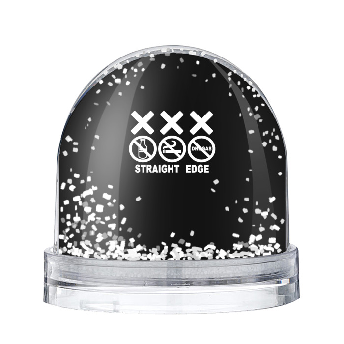 Снежный шар straight edge фото