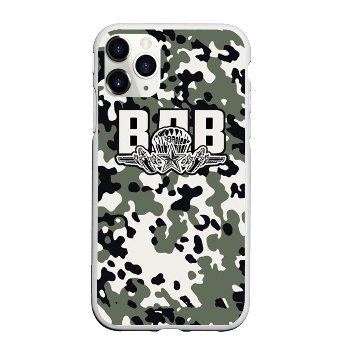 Чехол для iPhone 11 Pro матовый ВДВ фото