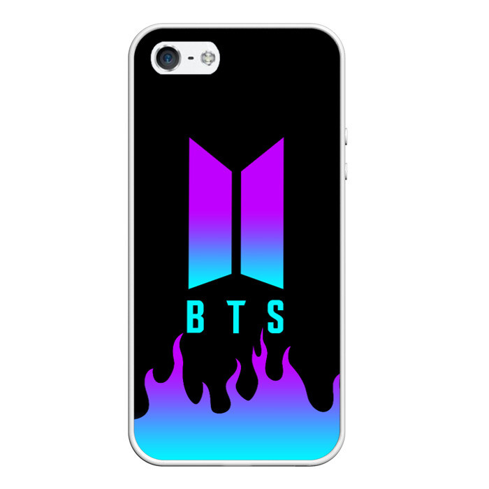 Чехол для iPhone 5/5S матовый BTS фото