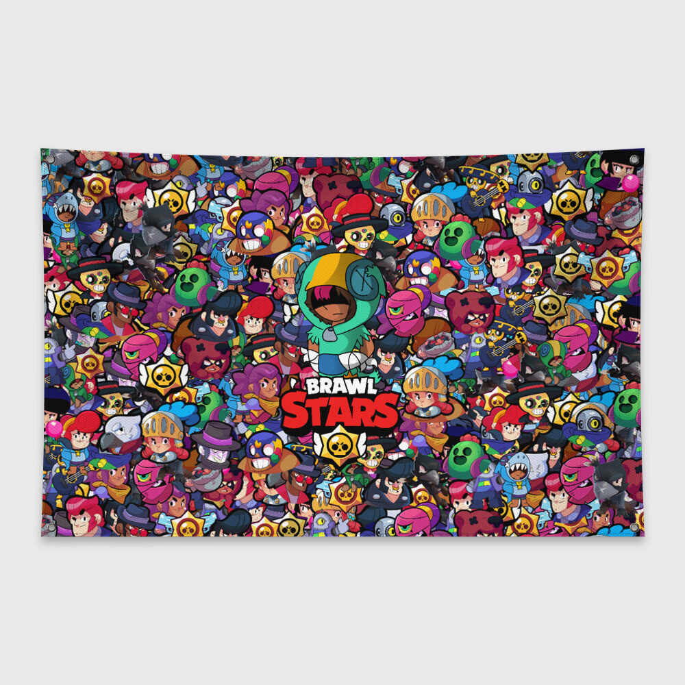 Флаг-баннер BRAWL STARS LEON фото