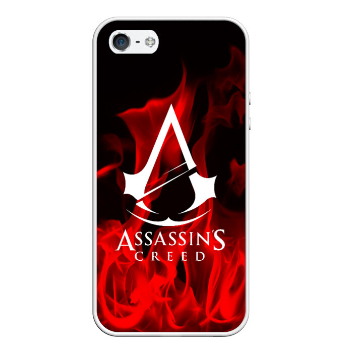 Чехол для iPhone 5/5S матовый ASSASSIN`S CREED фото