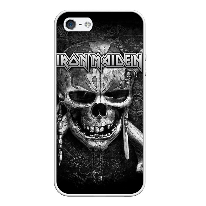 Чехол для iPhone 5/5S матовый Iron Maiden фото