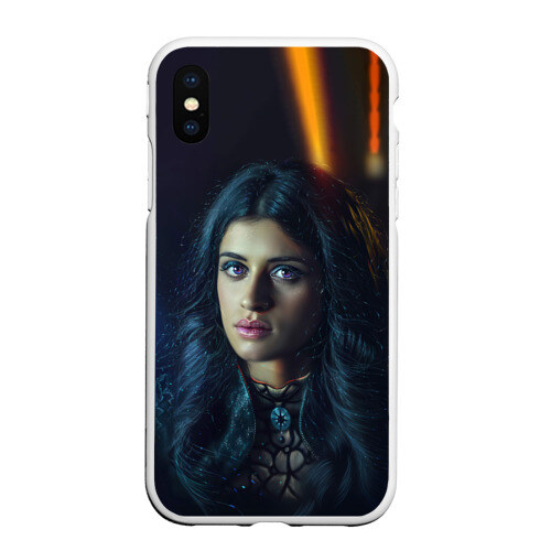 Чехол для iPhone XS Max матовый ЙЕННИФЕР фото