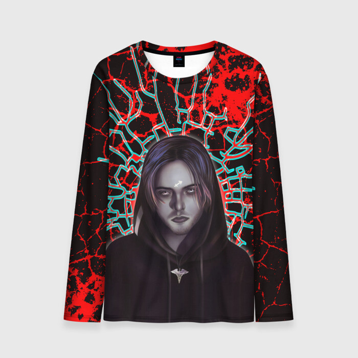 Мужской лонгслив 3D Pyrokinesis фото