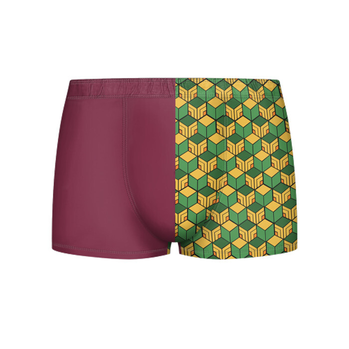 Мужские трусы 3D ГИЮ ТОМИОКА / KIMETSU NO YAIBA фото