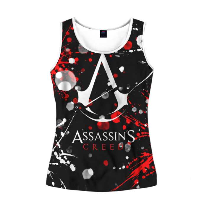 Женская майка 3D ASSASSINS CREED. фото