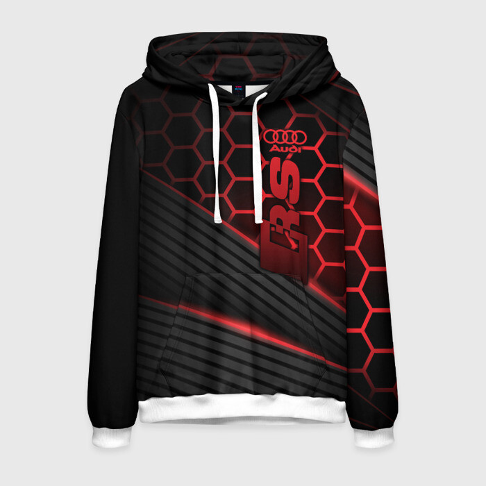 Мужская толстовка 3D Audi RS фото